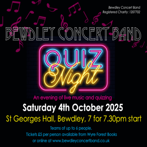 Quiz Night with Bewdley Concert Band